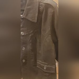 Womens black Jean xl jacket